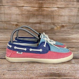Vans Surf Siders Boat Shoes Women Size 7.5 Casual Deck Shoes